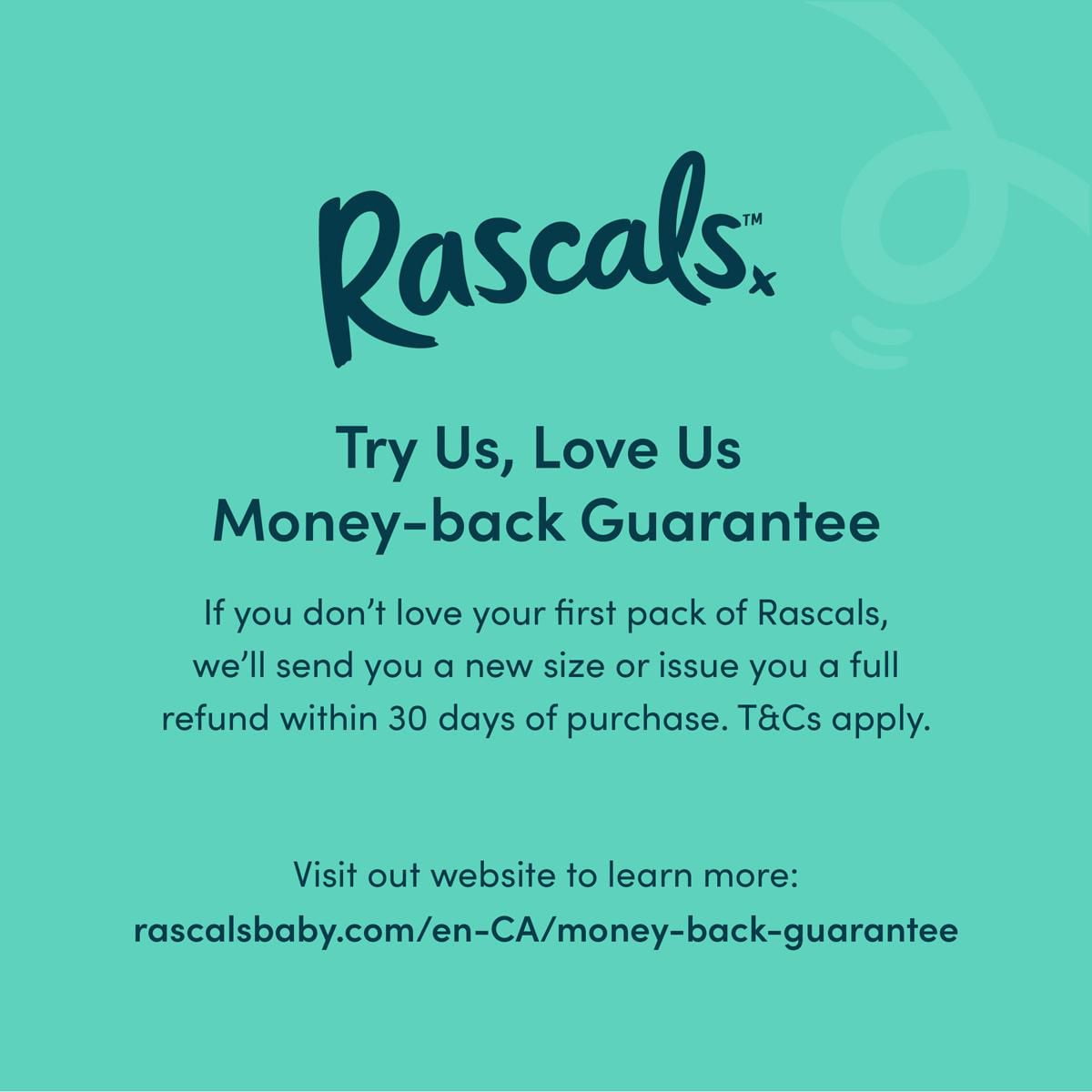 Rascal + Friends Premium Diapers - Super Value Pack, Unisex, Size 3-7,  120-200 count