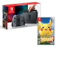 thumbnail image 1 of Nintendo Switch Console with Pokemon Let's Go Pikachu! Bundle, 1 of 1