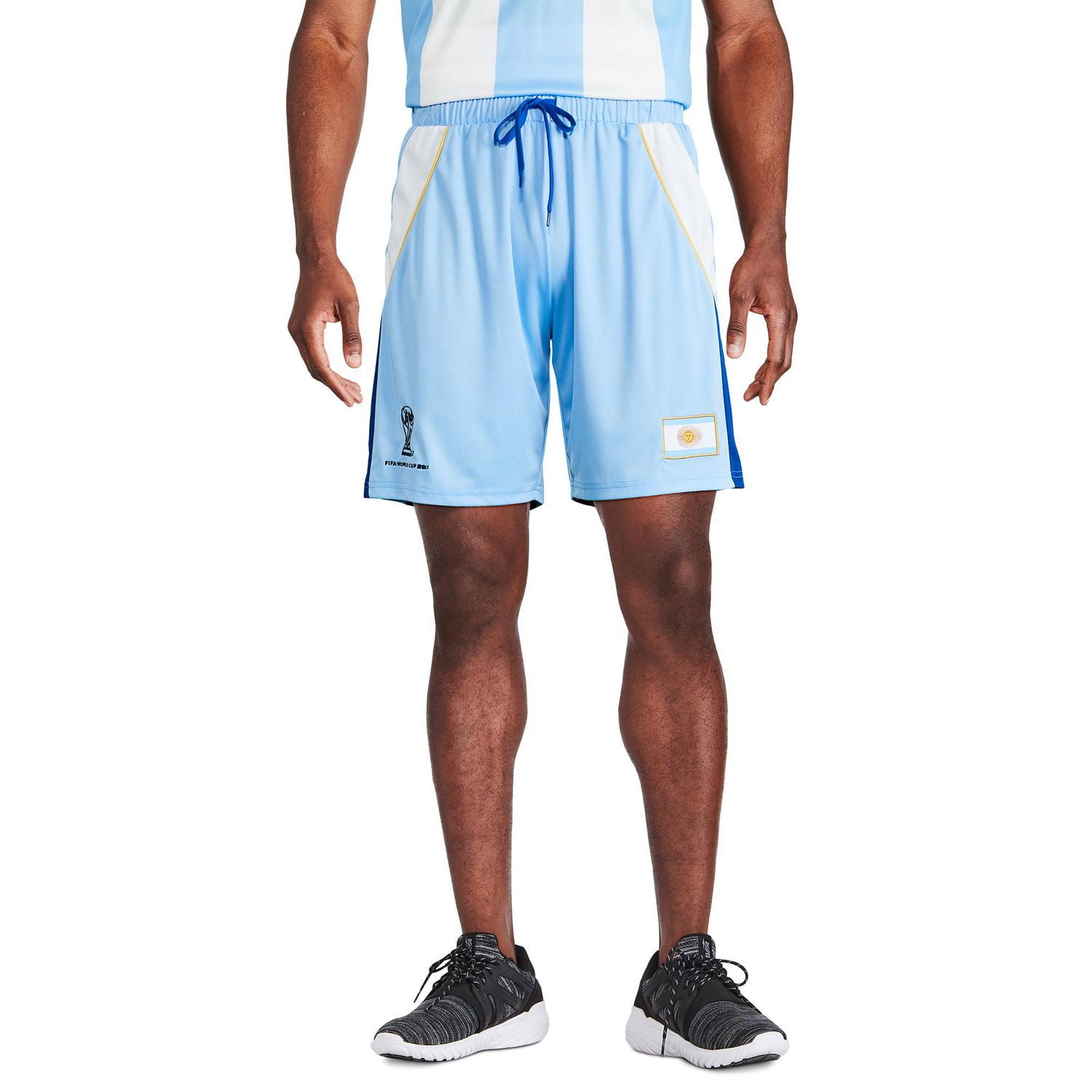 Short Argentine FIFA pour hommes Tailles P-2XL
