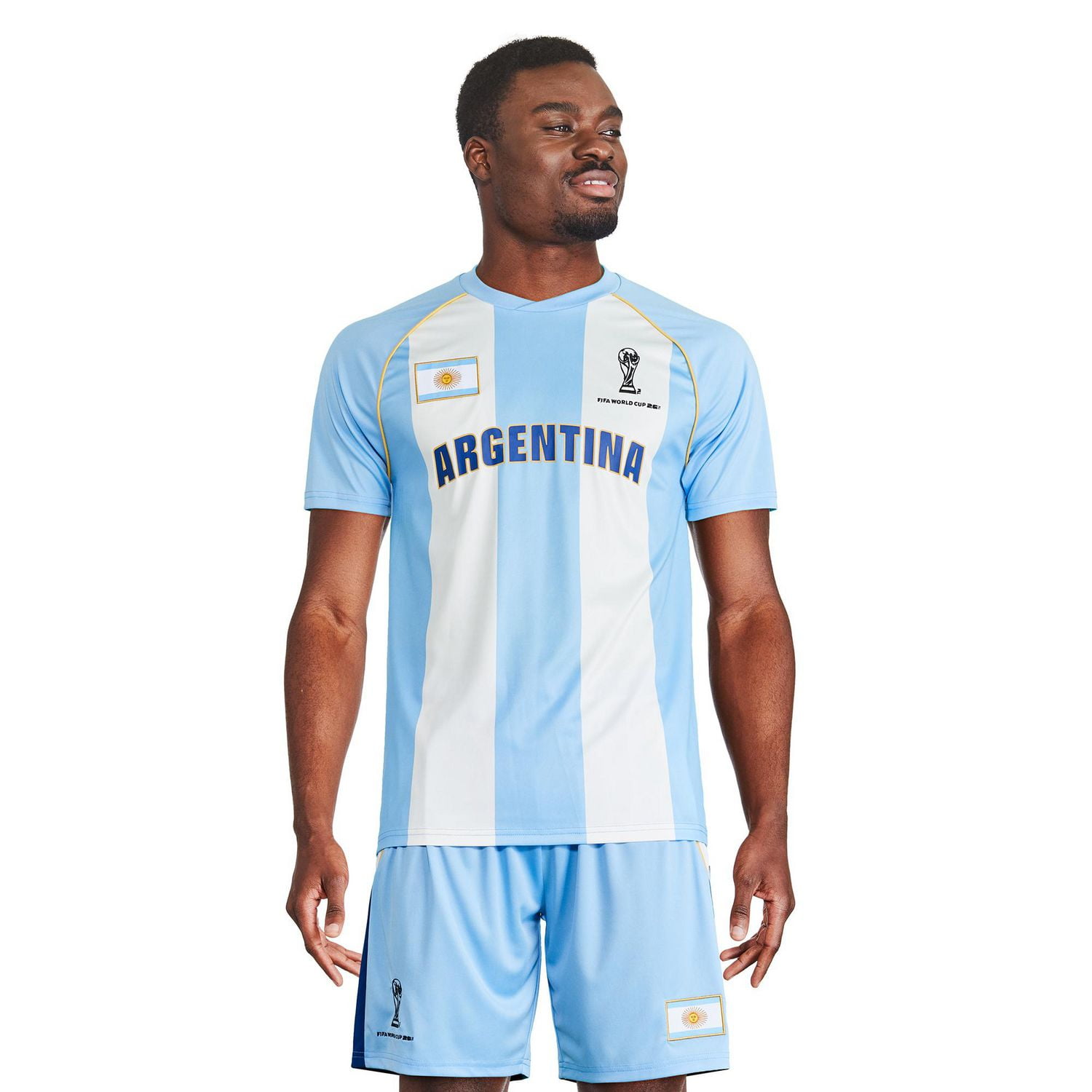 Maillot Argentine FIFA pour hommes Tailles P-2XL