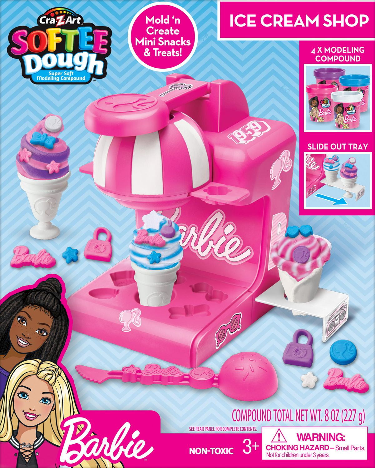 Barbie ice cream truck walmart deals