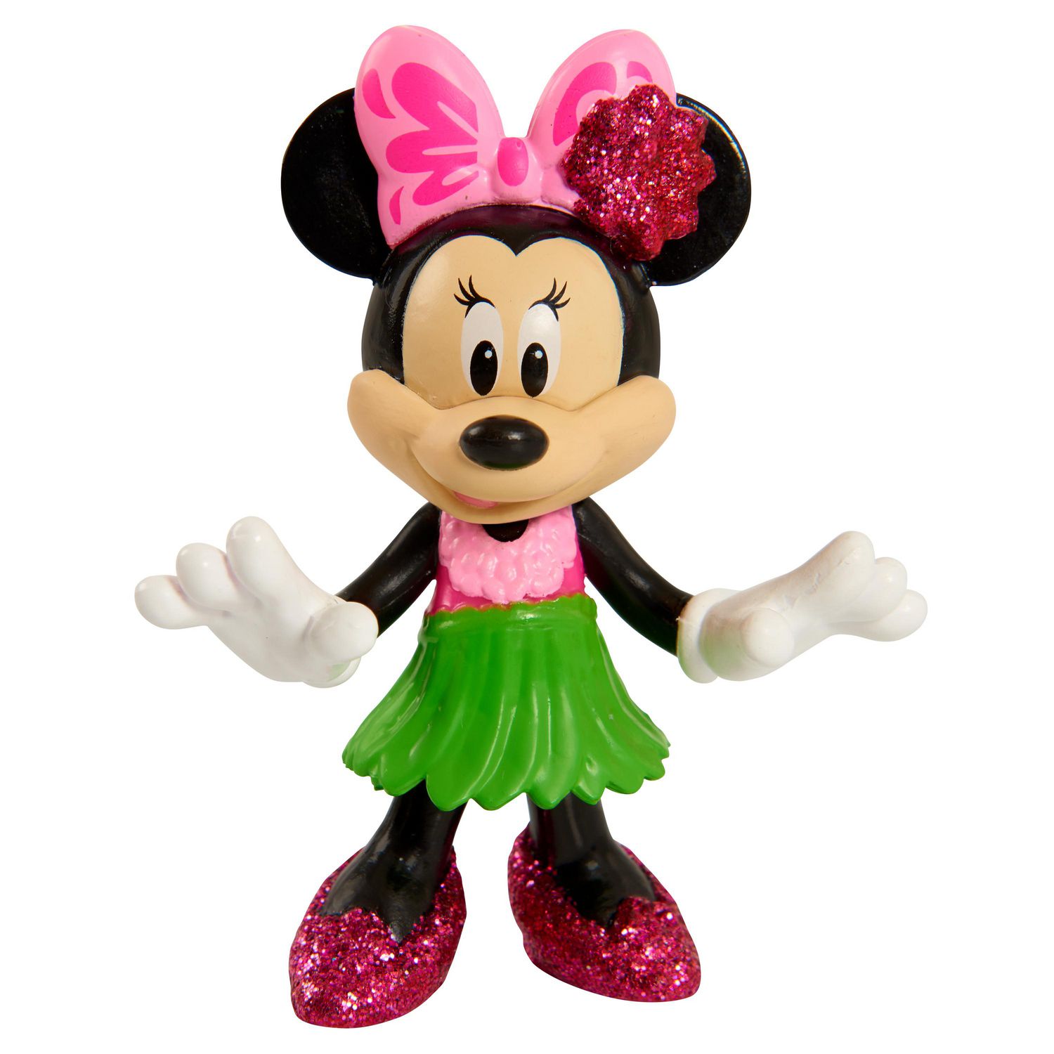 Just Play Disney Junior Minnie Mouse inch Tall Collectible Figure Set,  Piece Set Includes Tennis, Hula, Candy Maker, Popstar, and Ballerina  Outfits, Kids Toys for Ages up, Disney Junior