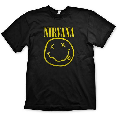 T-Shirt Nirvana Happy Face