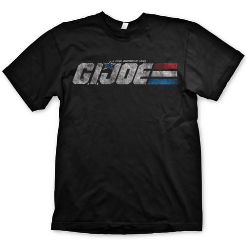 GI JOE affligé le logo T-shirt