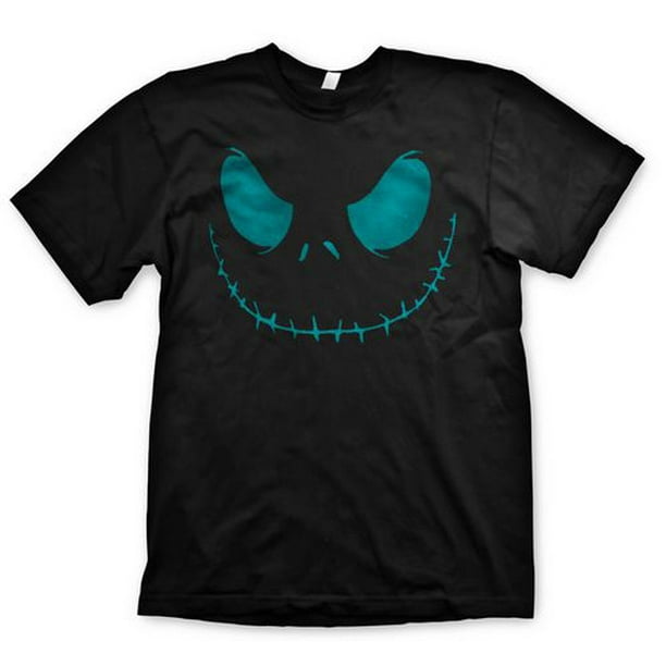 T-Shirt - Nightmare Before Christmas Blue Jack Face