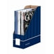 Bankers Box Classeur à fines rayures pour magazine, bleu - Paquet de 2 – image 1 sur 1