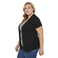thumbnail image 2 of George Plus Women's Open Cardigan with Lattice Back, 2 of 6