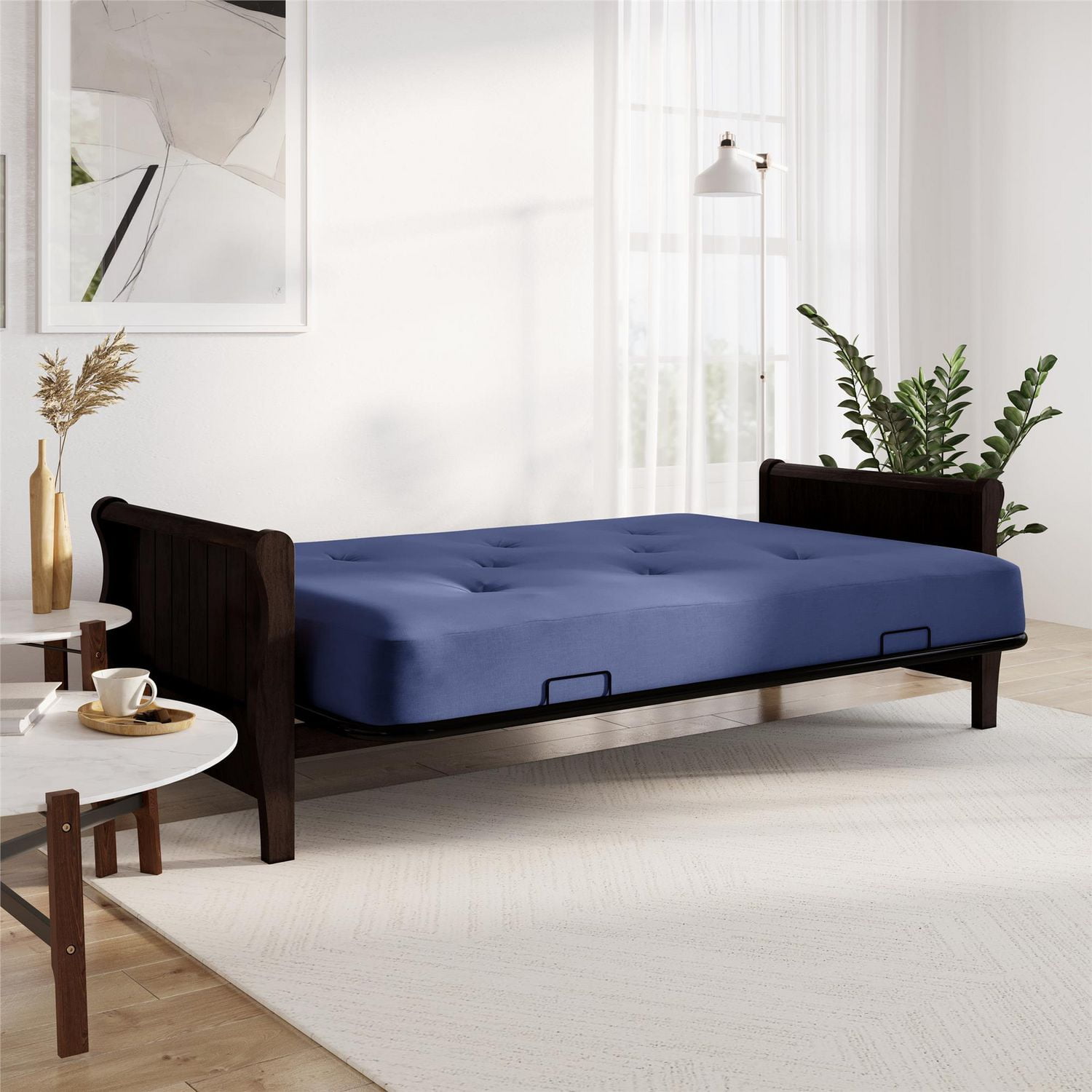 Futon with store mattress walmart