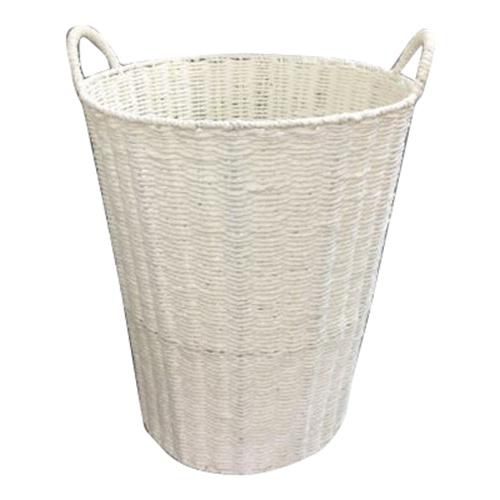 white paper rope storage baskets