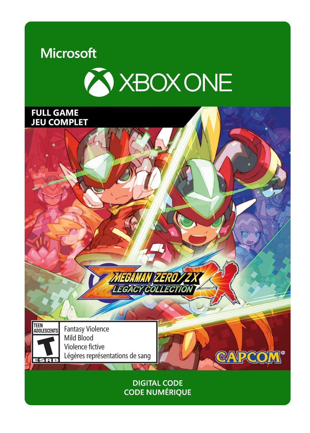 Xbox One Mega Man Zero Zx Legacy Collection Download Walmart Canada - megaman zero roblox