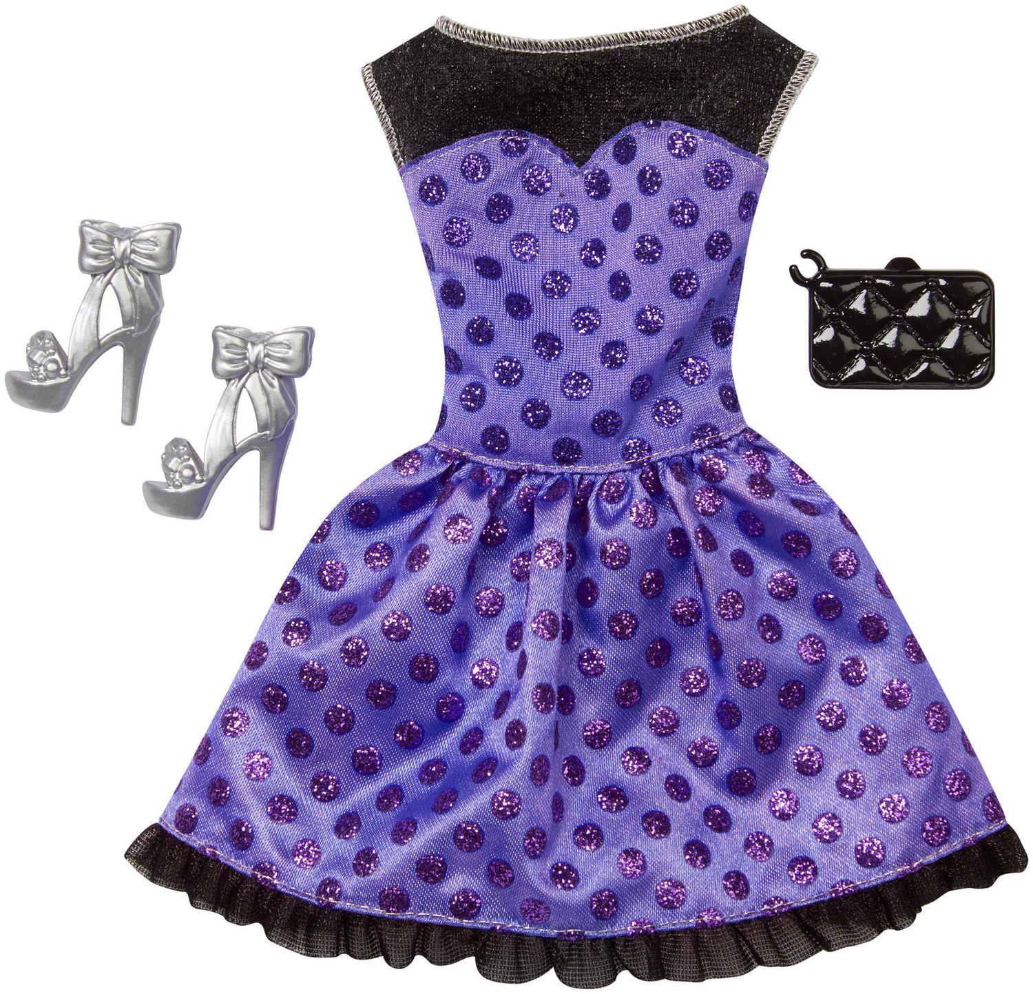 barbie with purple dress