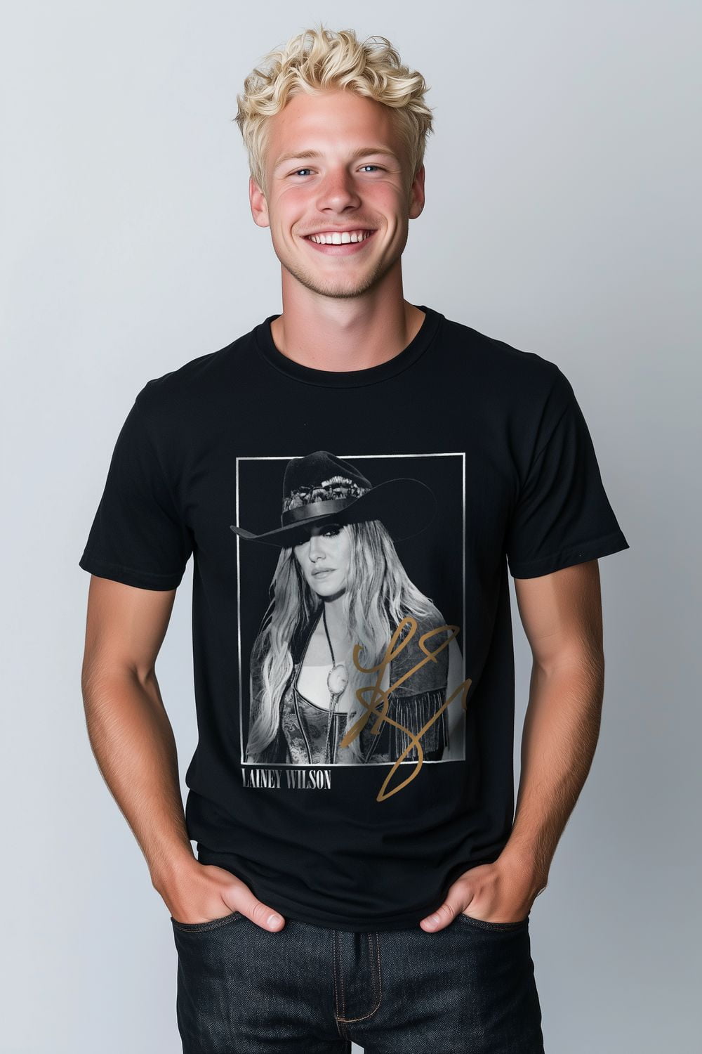 T-shirt Lainey Wilson, Étoile du Country