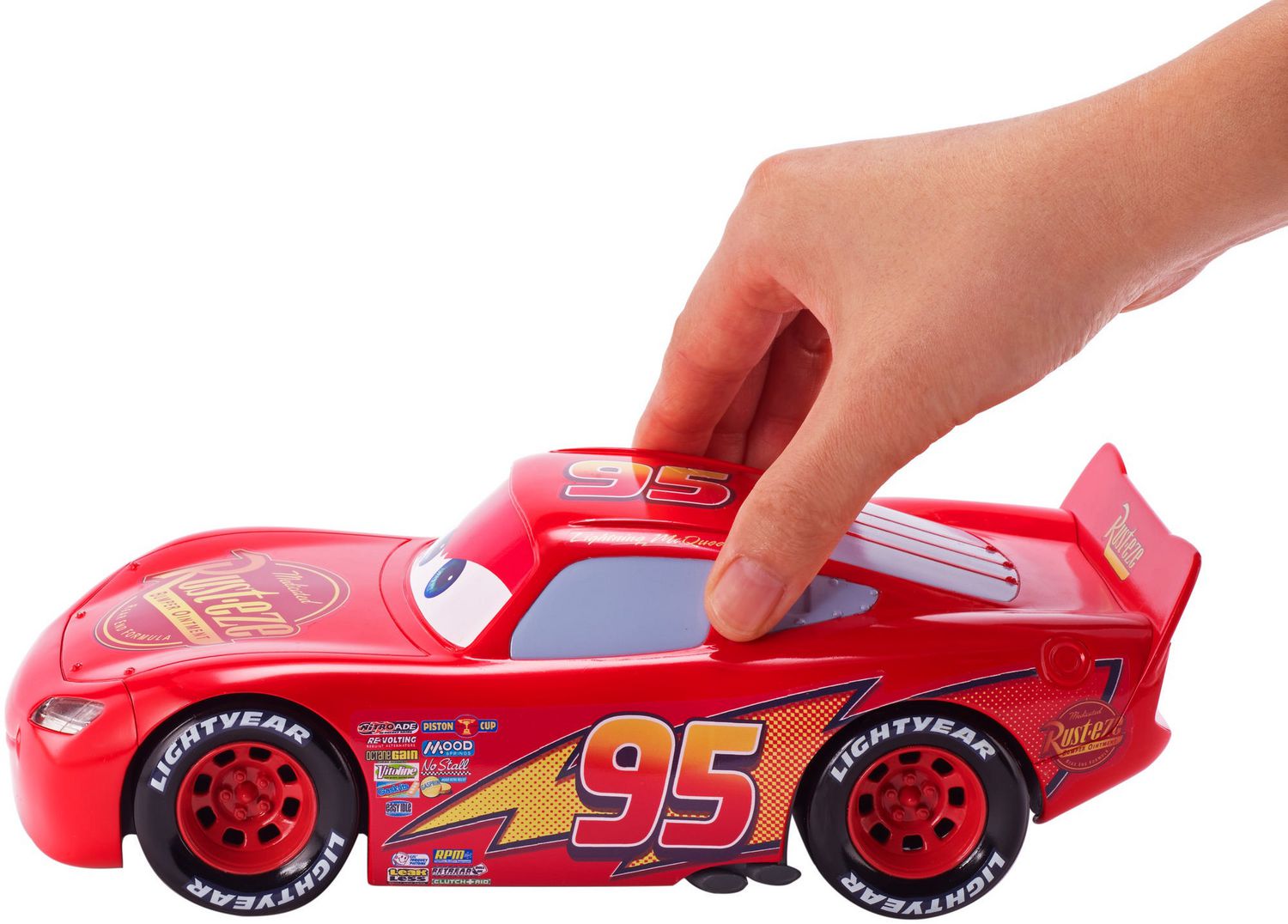 Disney Pixar Cars 3 Movie Moves Lightning McQueen English