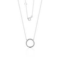 thumbnail image 1 of Luxury Designs Inspirational Sterling Silver Karma Necklace, 1 of 2
