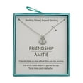 thumbnail image 2 of Luxury Designs Inspirational Sterling Silver Friendship Necklace, 2 of 2