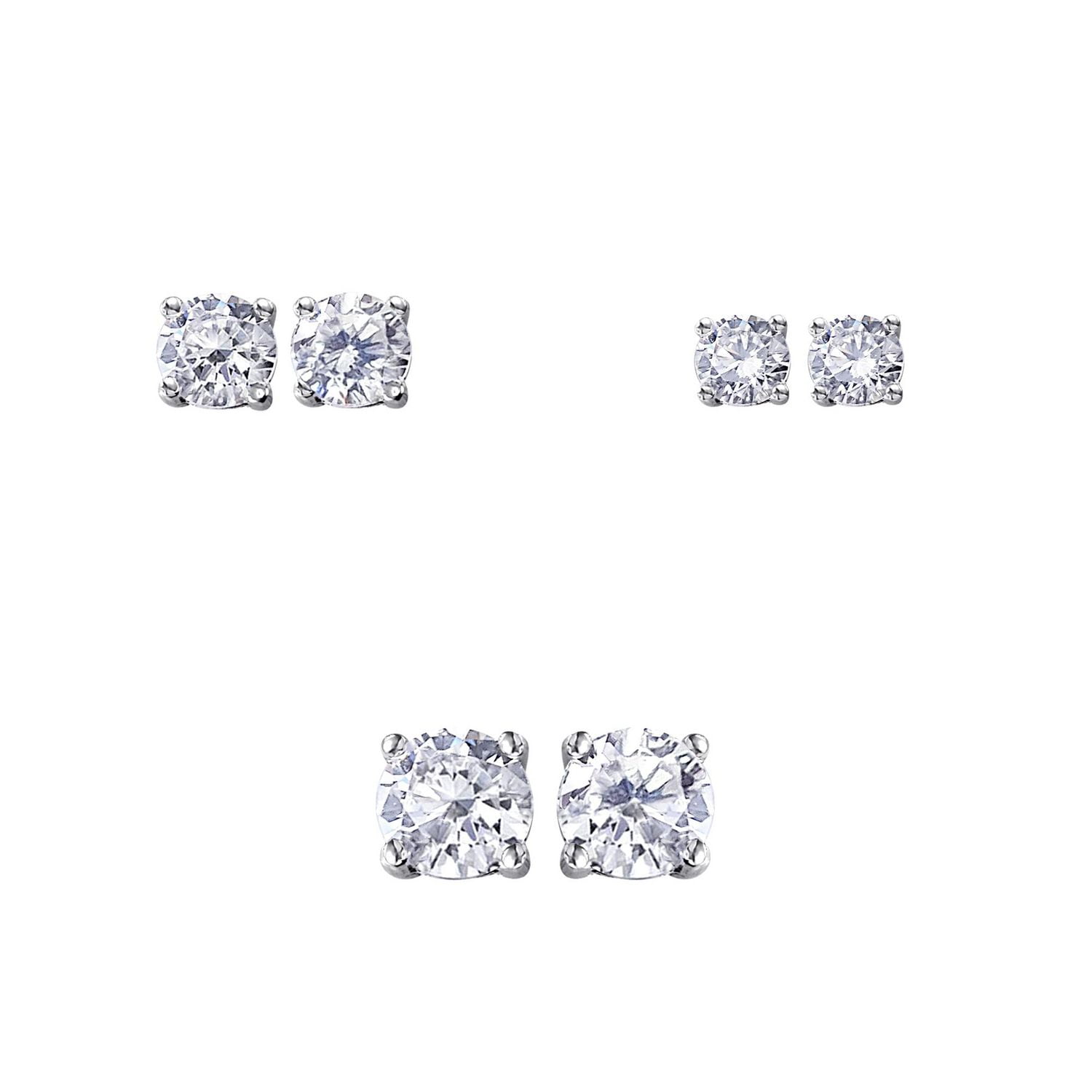 Luxury Designs Collection de zircons cubiques en argent sterling