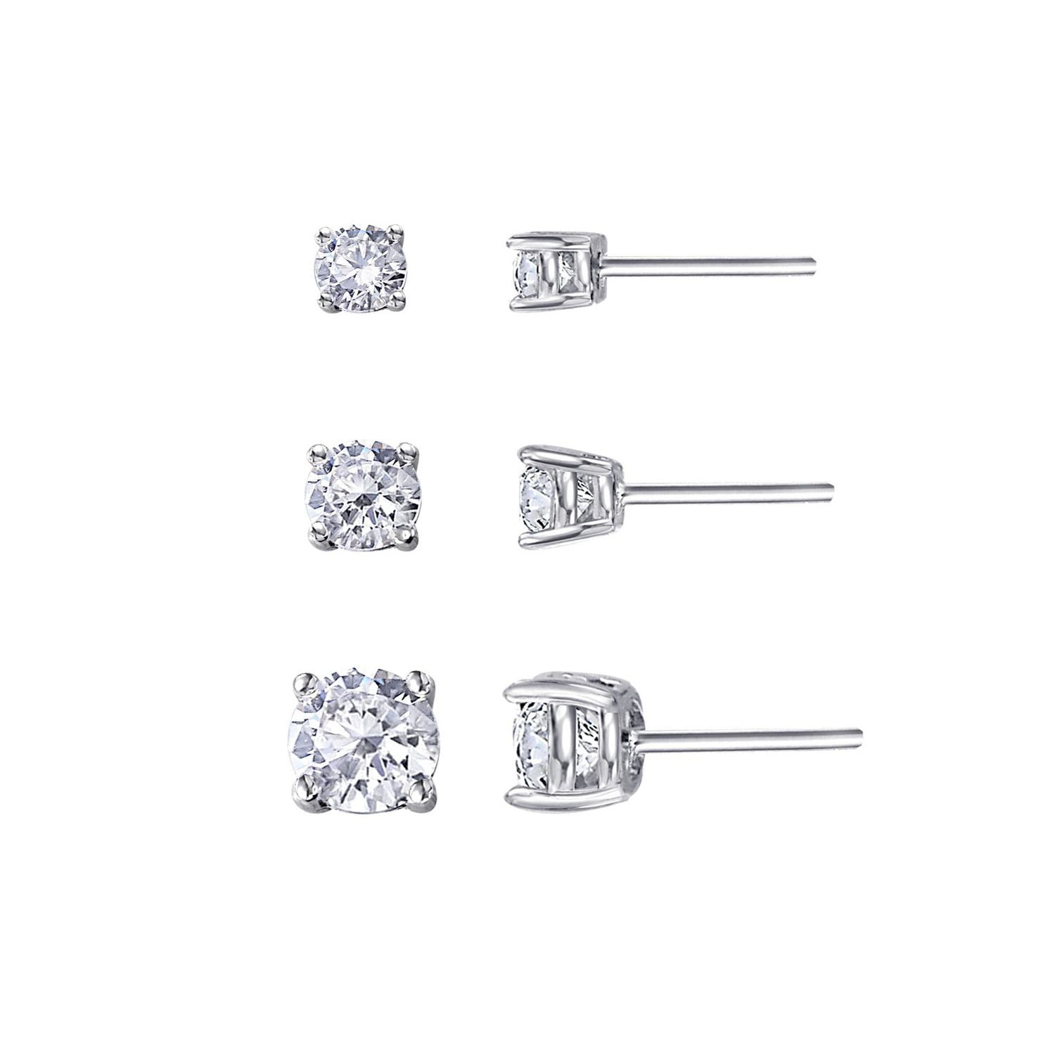 Luxury Designs Collection de zircons cubiques en argent sterling
