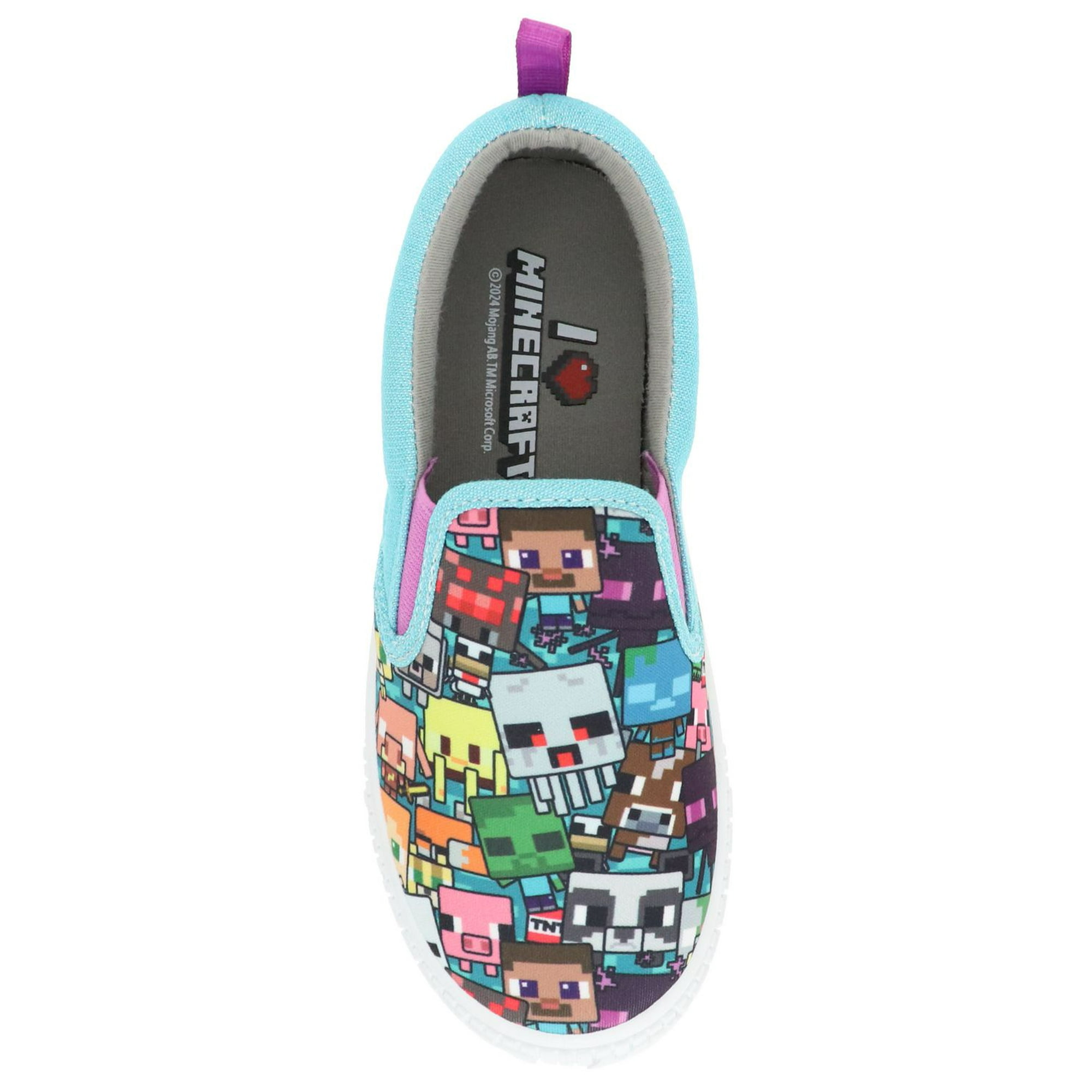 Minecraft Girl's Canvas Shoes
