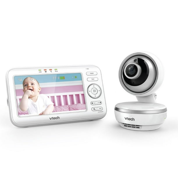 VTech VM5261 5” Digital Video Baby Monitor with Pan & Tilt Camera, Wide