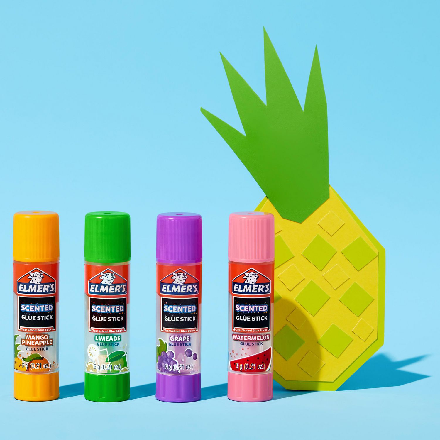 Elmer's on Instagram: Watermelon is one of our favorite scented glue sticks!  What scent is your favorite? 👇