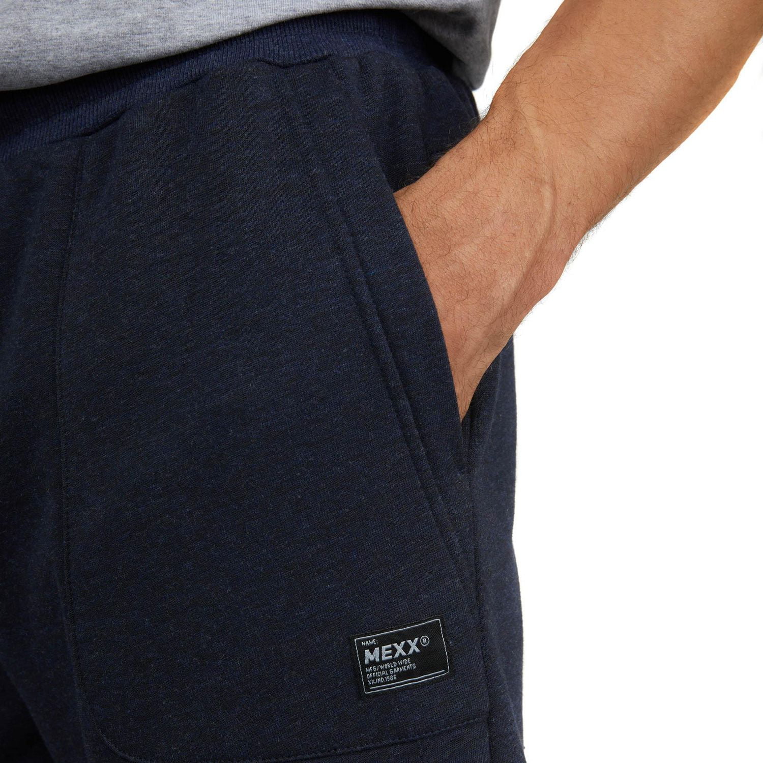 Mexx Men’s Fleece Joggers with Elastic Waistband
