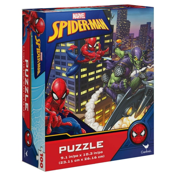 Puzzle - Spiderman - Marvel - 2 puzzles de 48 pièces - Dès 5 ans