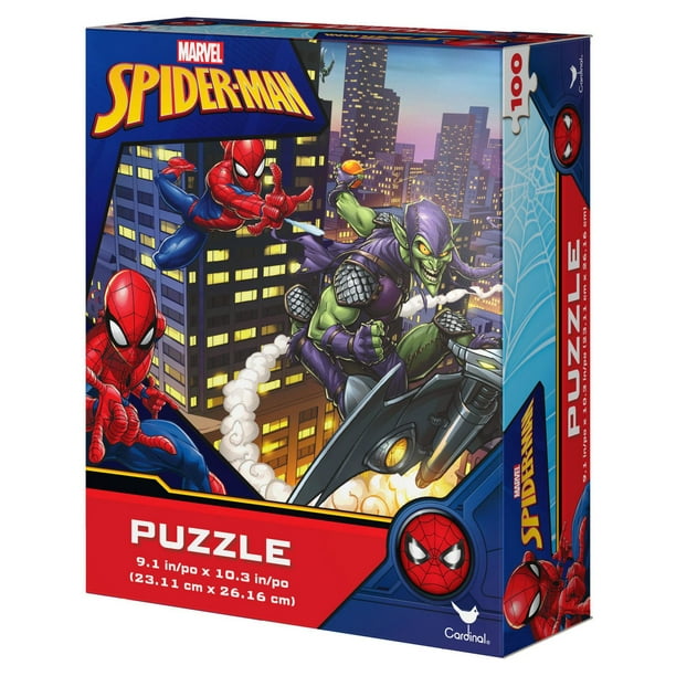Spider-Man, puzzle de 48 pièces, pour les familles et les enfants à partir  de 4 ans 