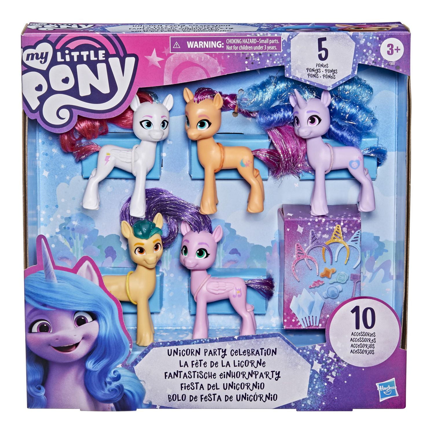 Buy My Little Pony Girls' Unicorn Underwear Pack of 5 Size 5 Multicolored  at