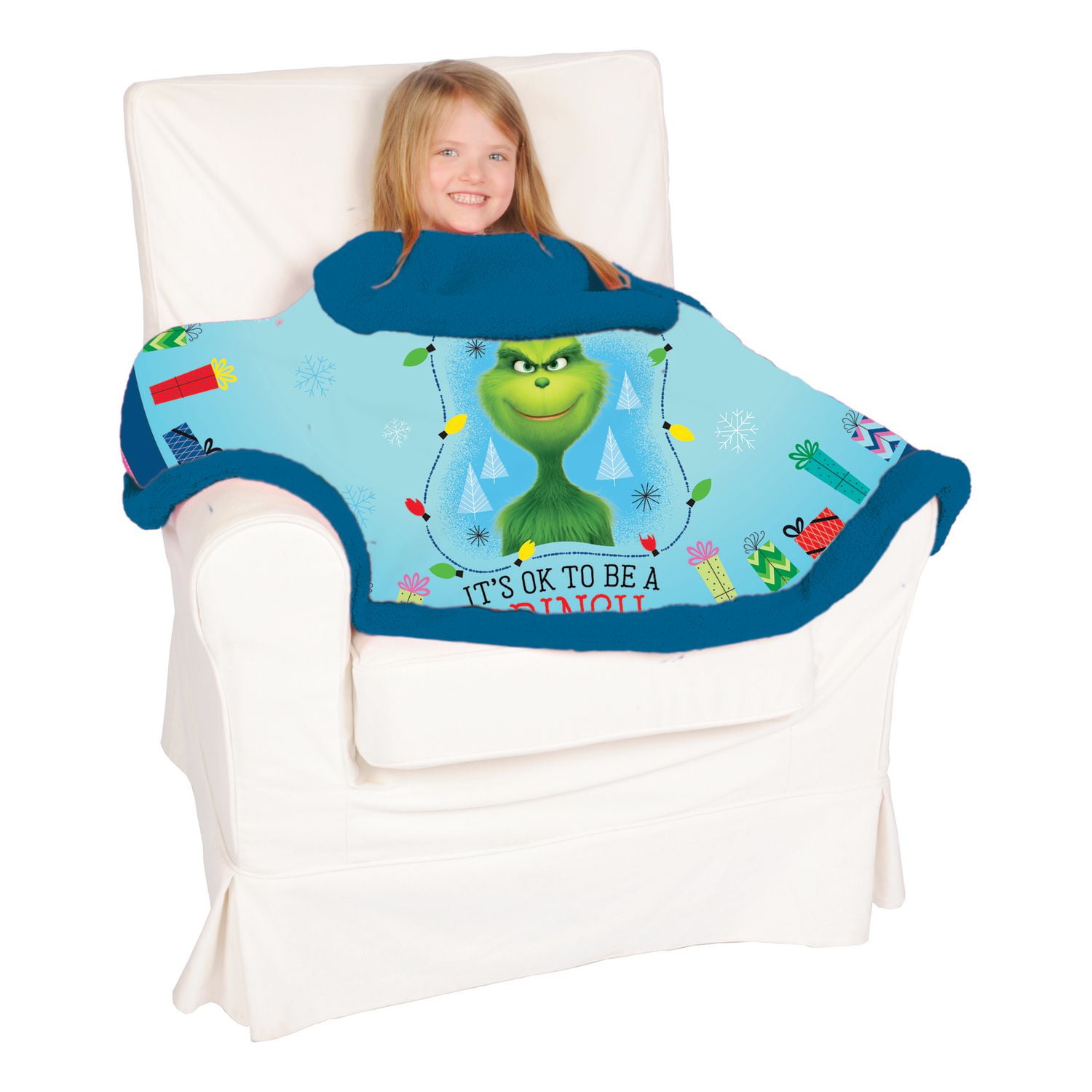 Grinch Gifts for Grinch Snuggle Wrap Walmart