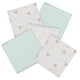 Paquet de 5 couvertures pour bébé de Gerber® Princesse Bleu – image 1 sur 5