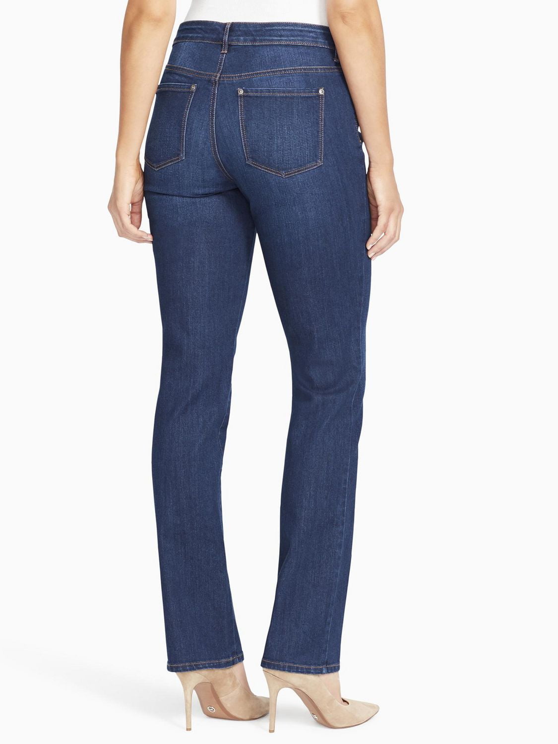 Gloria Vanderbilt Jean droit rail