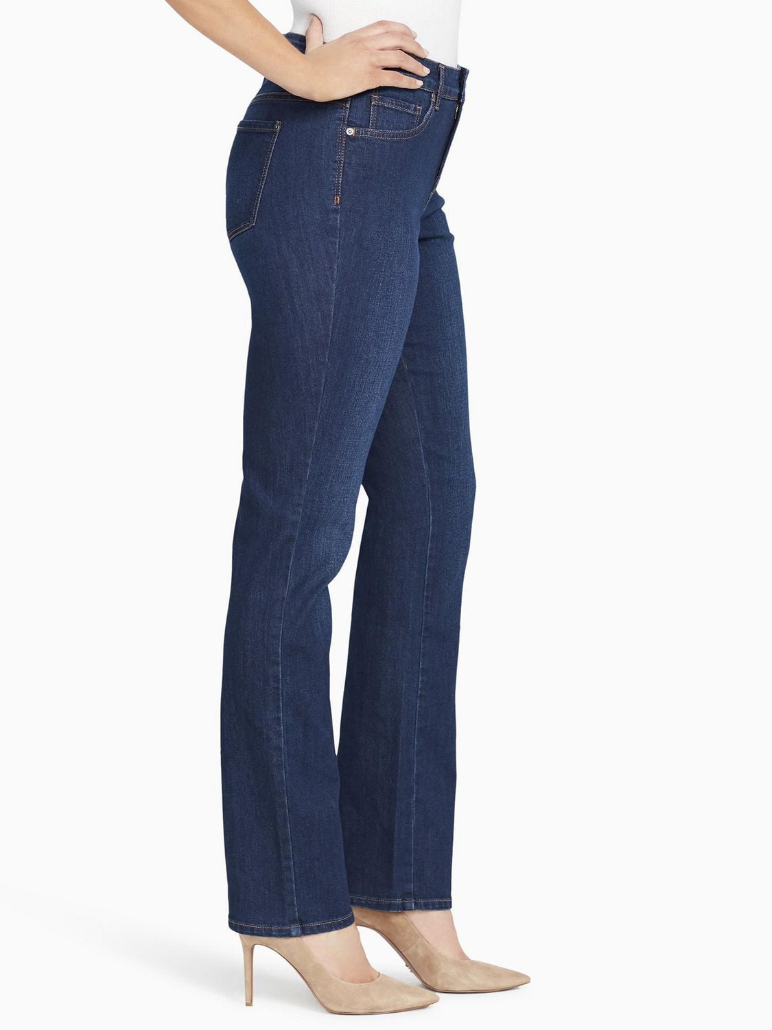 Gloria Vanderbilt Jean droit rail