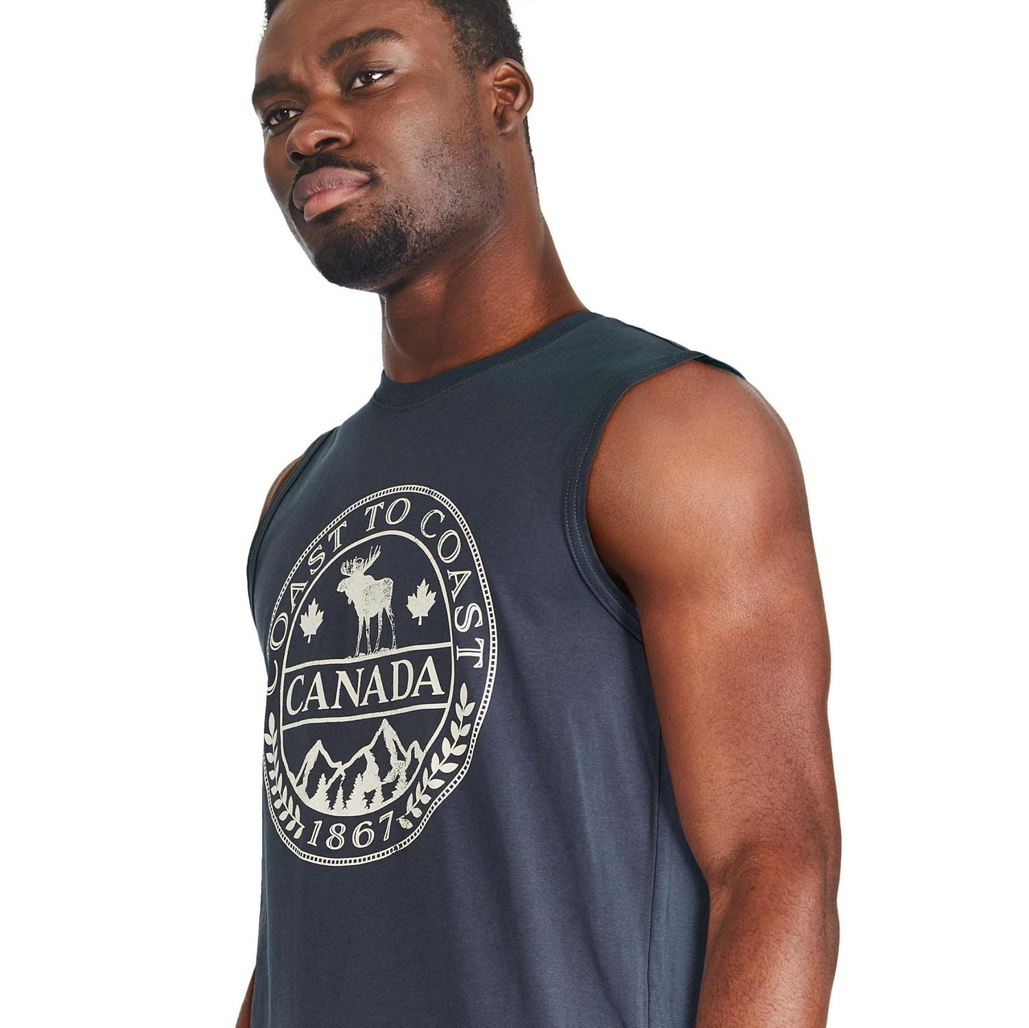 George Men's Canada Day Muscle Tank