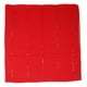 Écharpe V. Fraas pour femme en polyester à sequins solides - Rouge – image 3 sur 3