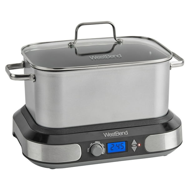 Reviews for West Bend 5 qt. Red Non-Stick Versatility Slow Cooker