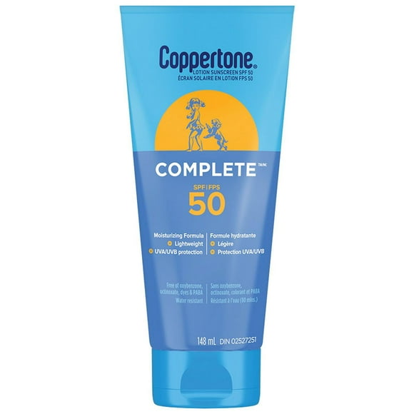 Coppertone Lotion solaire complète SPF 50 148ml