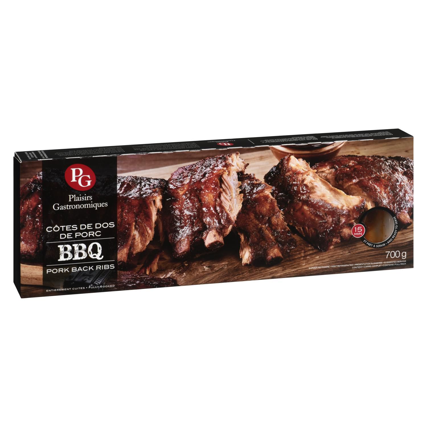 Plaisirs Gastronomiques BBQ Pork Back Ribs Walmart Canada