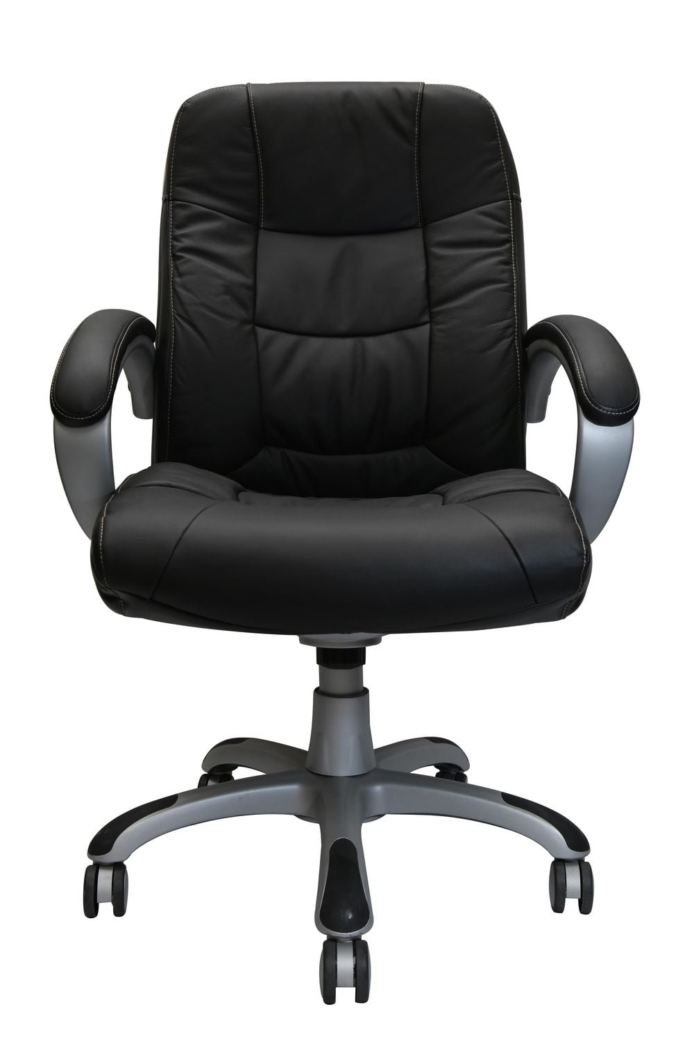 Nicer Furniture Real Leather Executive High Back Chair Walmart Canada