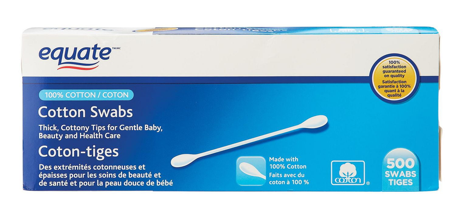 Multi Usages Cotons Tiges Equate 500 Walmart Canada