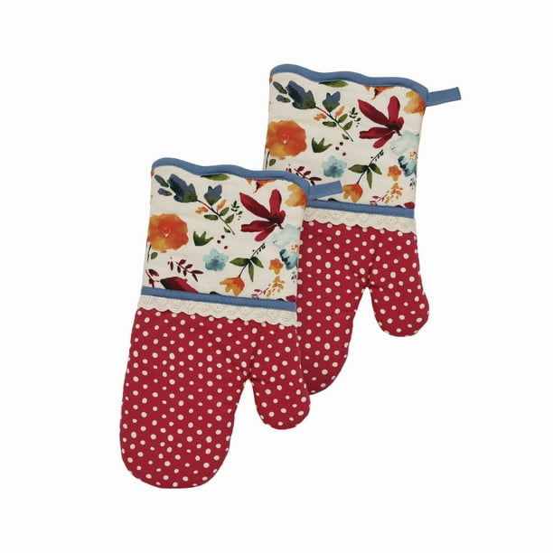 The Pioneer Woman Willow Oven Mitts, Set of 2 – Walmart Inventory