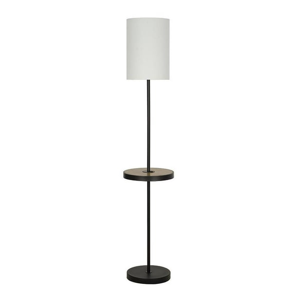 Hometrends Multifunctional Floor Lamp with Shelf and USB Charging
