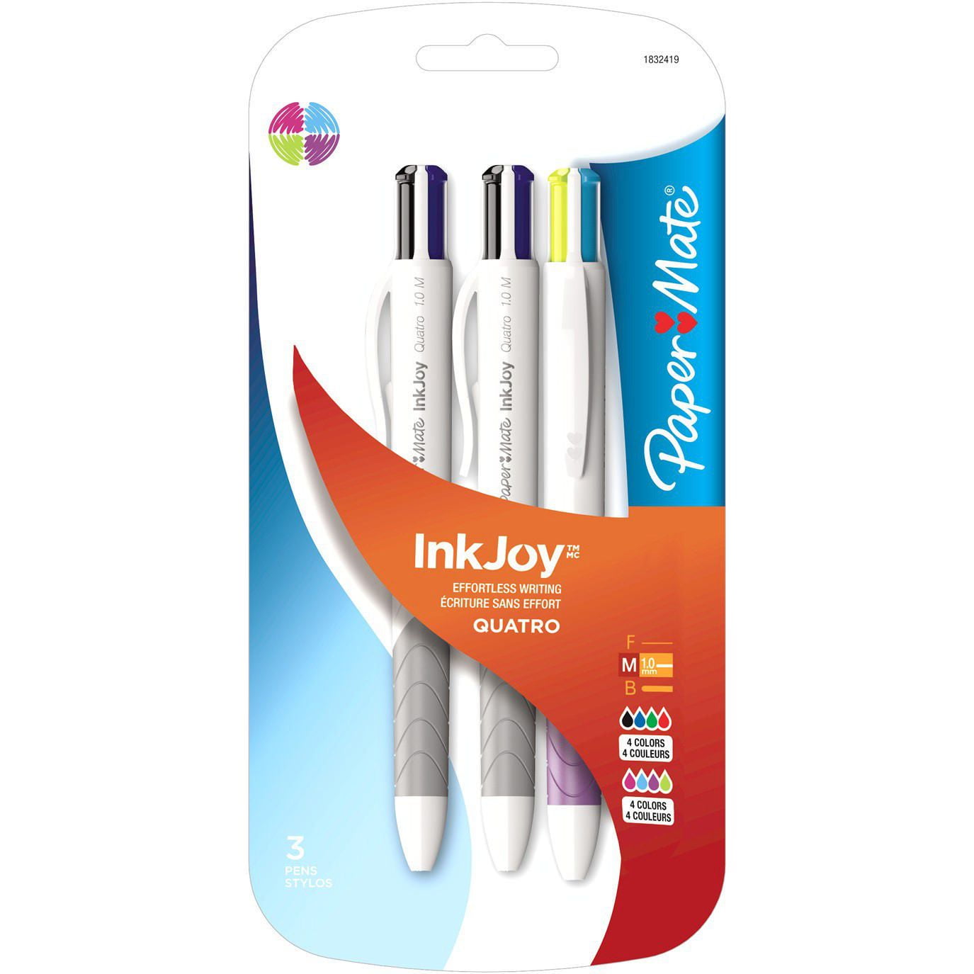 Paper Mate 1.0 mm InkJoy Quatro Pens Walmart Canada