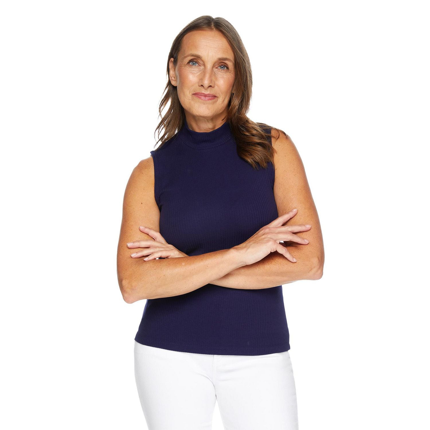 ブリーフィングWOMENS LOGO BACK RIB MOCK NECK Iyla Women's Mock Neckline Rib Top - Walmart.ca