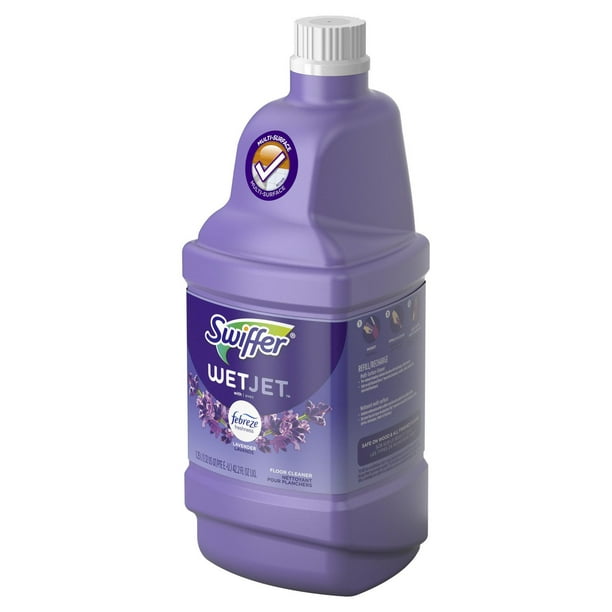 Swiffer WetJet Solution Nettoyante Sol Recharge Liquide Pour Balai Spray  NEUF FR 