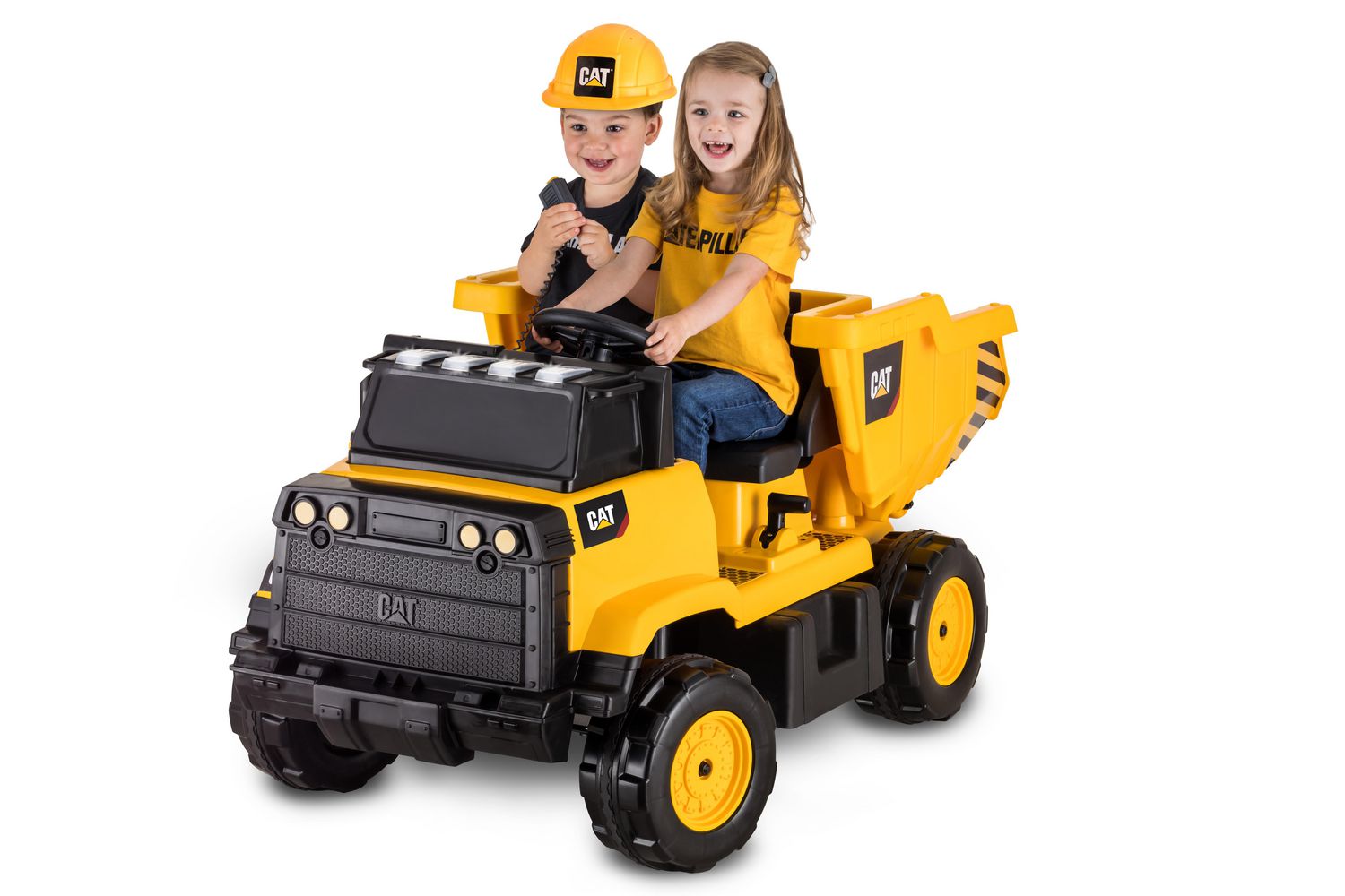 kids cat bulldozer