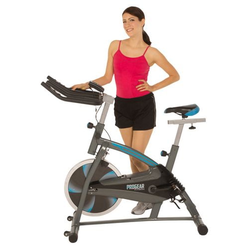 progear 100s exercise bike indoor training cycle with heart pulse 3205