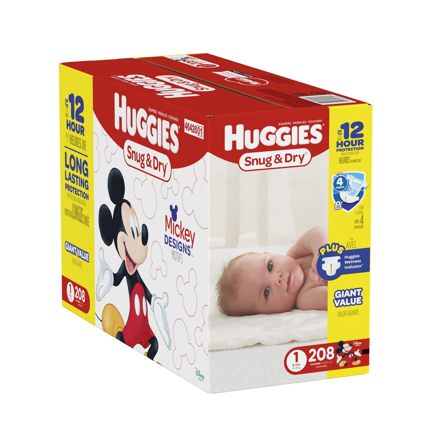Huggies Snug & Dry Diapers, Mega Colossal Walmart Canada