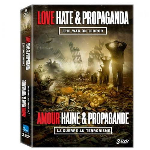Film Love, Hate & Propaganda - War On Terror (DVD) (Bilingue)