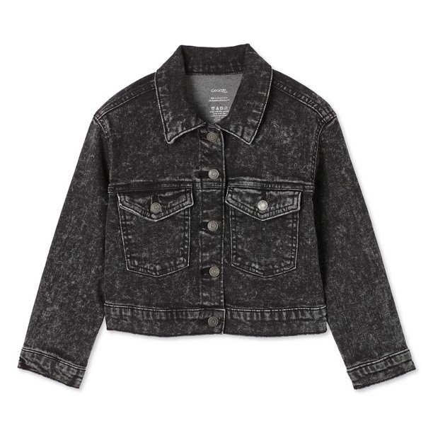 Veste En Jean Décorée Pour Fille Taille 8 - Marque AriZona Jean Company - Occasion Très Bon État