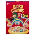 thumbnail image 1 of Lucky Charms  Marshmallows Frosted Toasted Oat Cereal, 1 of 8